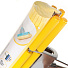 Швабра МОП губка, ПВА, 125х33 см, желтая, с двойным отжимом, телескопическая ручка, Марья Искусница, KD-14-P03 - фото 2