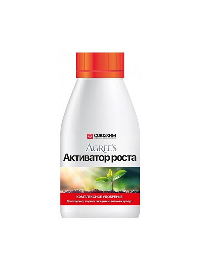 Удобрение Активатор роста, комплексное, органоминеральное, жидкость, 250 мл, Agree's