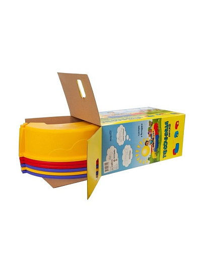 Ограждение для игры с песком, 143х143х16.8 см, песочница, Berossi, ДИ 13585000