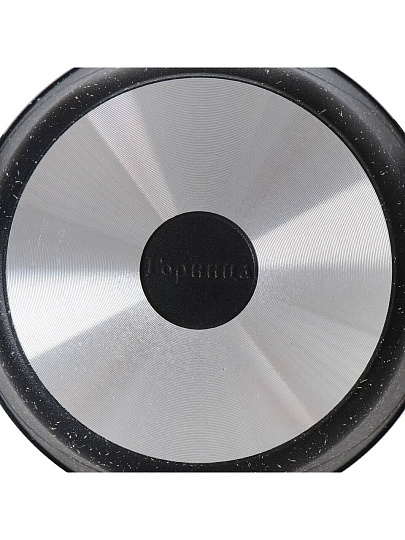 Жаровня алюминий, 28 см, 4 л, антипригарное покрытие, Горница, Гранит, ж7028аг