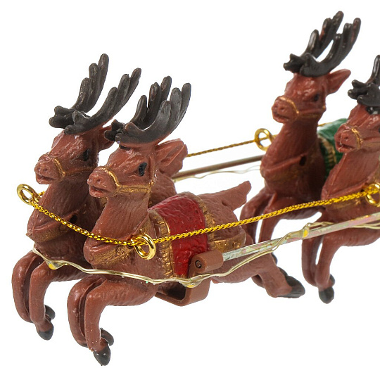 Фигурка декоративная 31.5х6.5х16 см, свет, 22 LED, батарейки 3ААА, XM06-64548