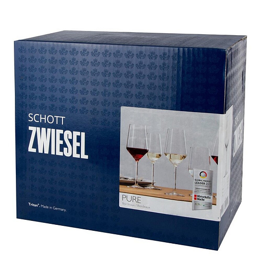 Бокал для вина, 680 мл, стекло, 6 шт, Schott Zwiesel, Bordeaux Pure, 112420-6