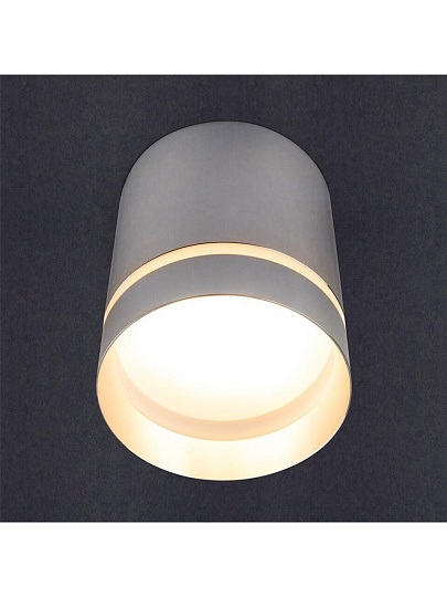 Светильник накладной General Lighting Systems, Башня, 50 Вт, GX53, на 1 лампочку, IP20, 8.2х8.2х10 см, боковой рассеиватель, Спот, хром, 661348