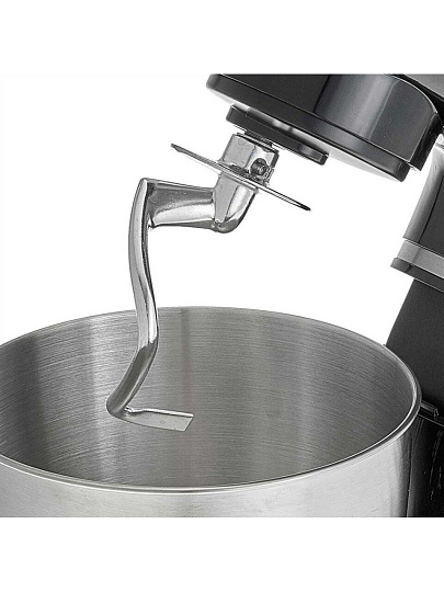 Миксер планетарный, Аксинья, КС-407, 1200 Вт, 5 л, 6 скор, чер