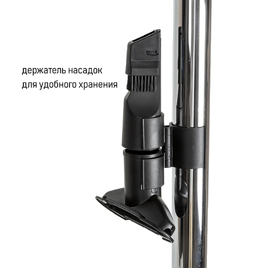 Пылесос JVC, JH-VC400, 1800 Вт, с контейнером, 2.5 л, сухая уборка, серый