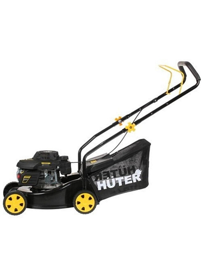 Газонокосилка бензиновая, Huter, GLM-3.5 LT, 42 см, 45 л, 30-70 мм, 4 л.с., 2800 об/мин, 70/3/6