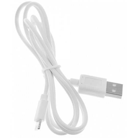 Кабель USB, Red Line, USB lightning, 1 м, 8 - pin, для Apple, белый, УТ000006493