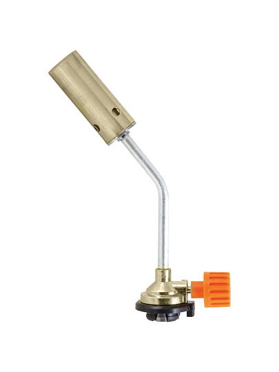 Горелка газовая 180х39х66 мм, цанговый захват, портативная, ручное зажигание, Energy, GT-03, 146023