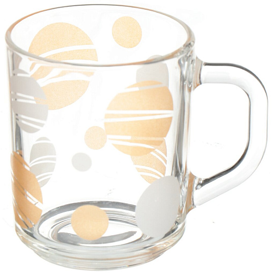 Кружка стекло, 200 мл, Green Tea Бусы, ОСЗ, С1335
