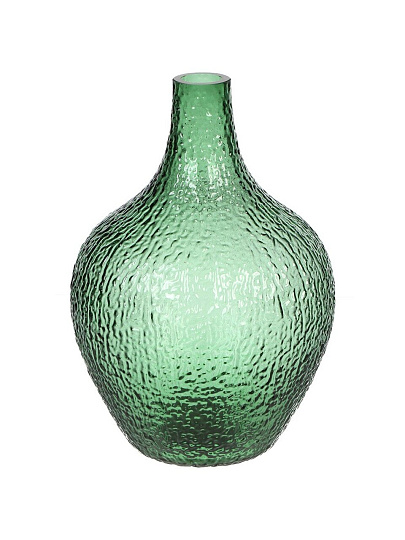 Ваза стекло, настольная, 25х10 см, Твист, Y6-10108