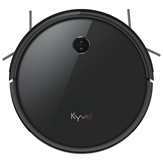 Робот-пылесос аккумуляторный, Kyvol, Robot VC Cybovac D3, 28 Вт, с контейнером, 0.6 л, 2.6 А.ч, сухая уборка, черный