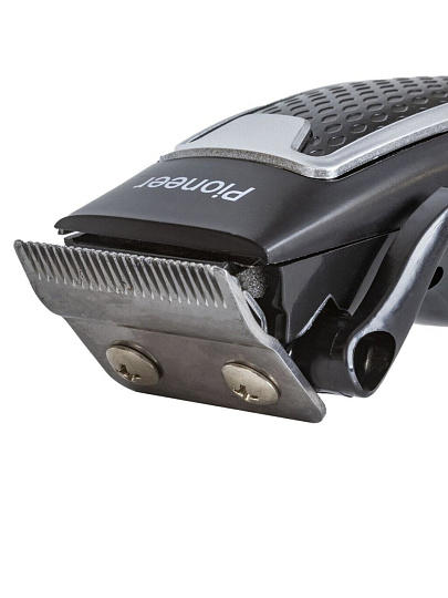 Машинка для стрижки Pioneer, HC03AC, сетевая, 10 Вт, черно-серая