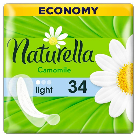 Прокладки женские Naturella, Camomile Light Duo, ежедневные, 34 шт, NT-83735887