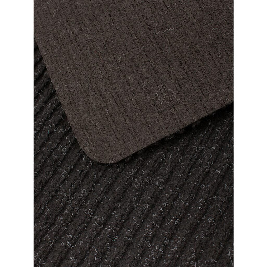 Коврик грязезащитный, 40х60 см, прямоугольный, резина, с ковролином, черный, Soft, ComeForte, XTS-1001