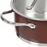 Набор посуды нержавеющая сталь, 4 предмета, кастрюли 2.1,5.2 л, индукция, Bohmann, 0414-BH - фото 3