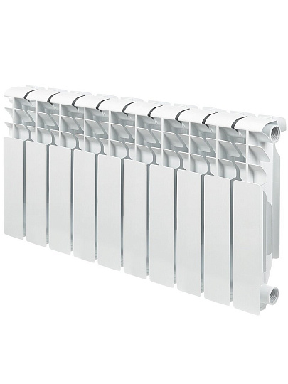 Радиатор алюминий, 350х80 мм, Tropic, 10 секций, 7601.047