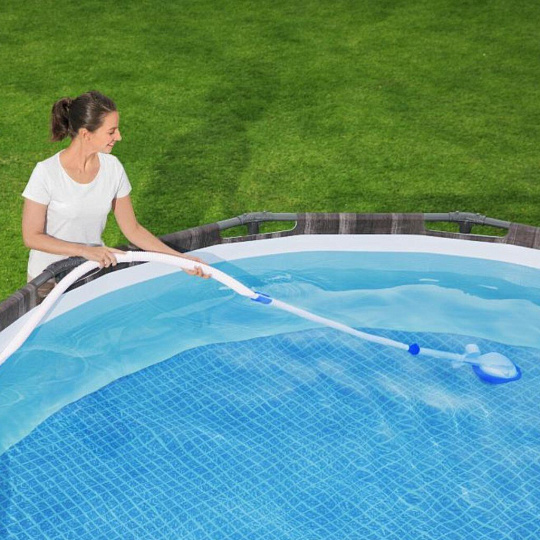 Пылесос для бассейна ручной, для насосов от 3785 до 9400 л/ч, Bestway, Aqua Sweeper, 58628BW