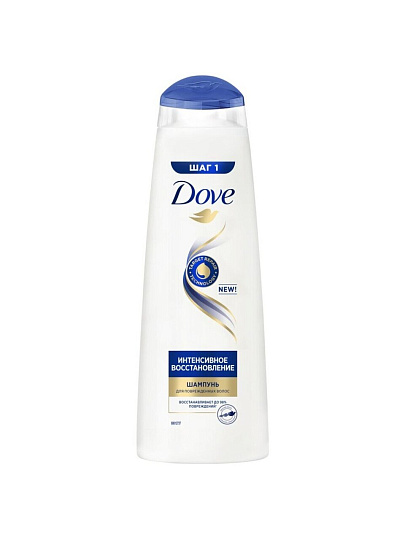 Шампунь Dove, Hair Therapy Интенсивное восстановление, для поврежденных волос, 380 мл