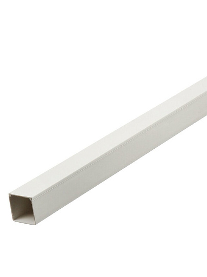 Кабель-канал пластик, 40х40 мм, 2 м, 1 мм, белый, TDM Electric, SQ0402-1009