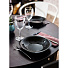 Тарелка суповая, стеклокерамика, 21 см, квадратная, Carine Black, Luminarc, D2374/H3661/L9818, черная - фото 4