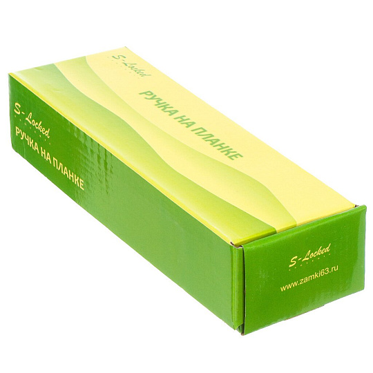 Замок врезной S-Locked, 155-50 мод. 224 SN/CP, 120975, ручка в комплекте, цилиндровый, универсальный, сатин/хром