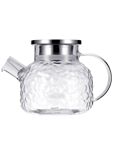 Чайник заварочный стекло, 1 л, с ситечком, Regent Inox, Linea Franсo, 93-FR-TEA-15-1000