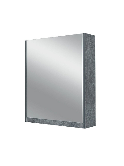 Зеркало-шкаф Крит 60, цемент, левый DORATIZ 2711.168