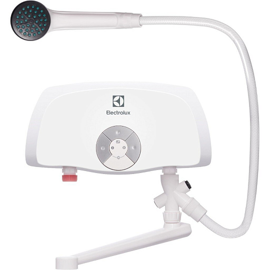 Водонагреватель электрический, проточный, Electrolux, Smartfix 2,0 TS, до +40 °C, с изливом и лейкой, 3.5 кВт