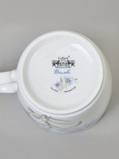 Кружка фарфор, 300 мл, Васильки, Lefard, 760-837