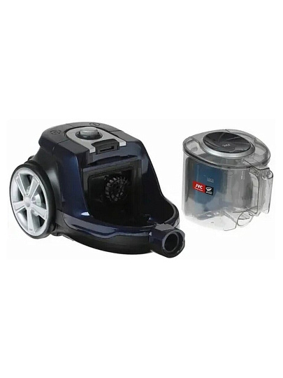 Пылесос JVC, JH-VC430, 2100 Вт, с контейнером, 2.5 л, сухая уборка, циклон, синий