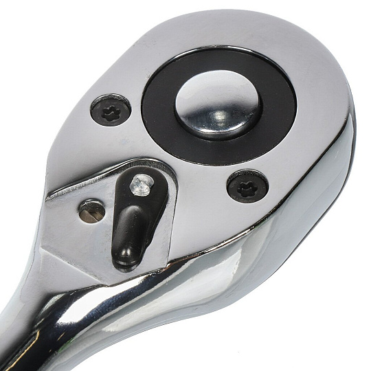 Ключ трещотка, Bartex, 250 мм, 1/2 '', CrV сталь, с переключателем