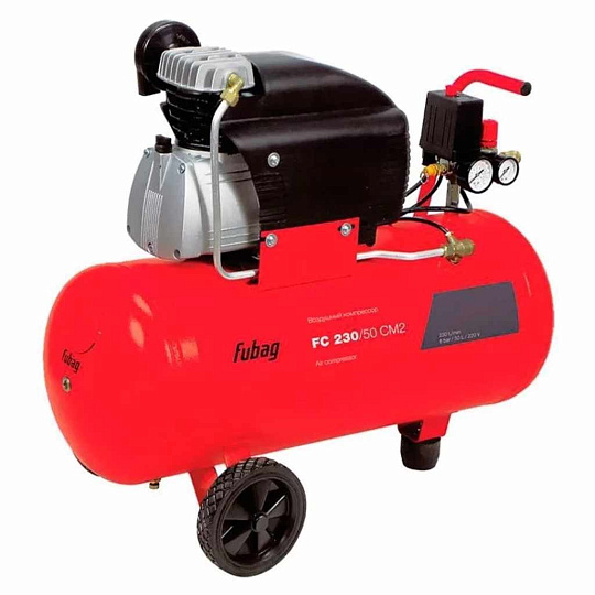 Компрессор Fubag FC 230/50 CM2 масляный, 1.5 кВт