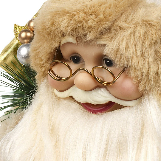 Фигурка декоративная Дед Мороз, 45 см, золотая, Y4-8444
