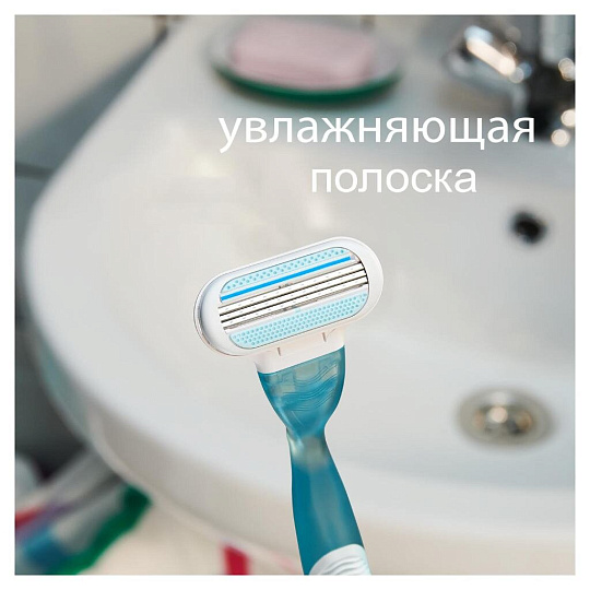 Сменные кассеты для бритв Venus, Smooth, для женщин, 4 шт