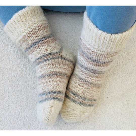 Носки детские, 90% овечья шерсть, Truly wooly, в ассортименте, р. 14-16