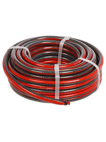 Шланг поливочный, 1/2 '', 12 мм, 18 атм, армированный, 20 м, 3 слоя, Grandy, Ultra, ПВХ