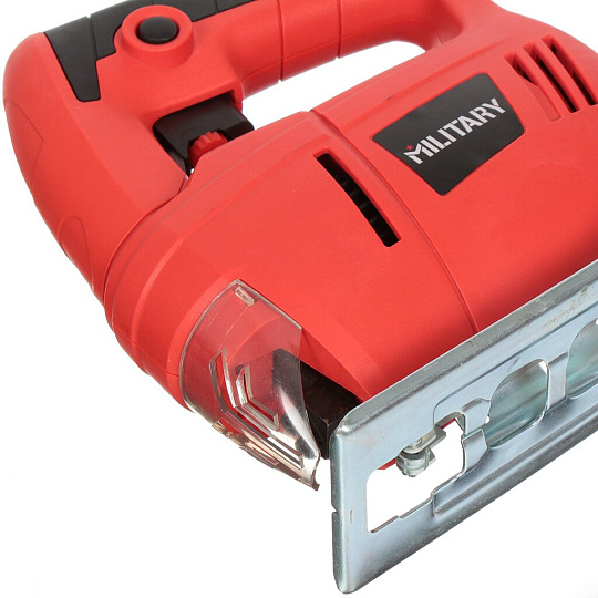 Лобзик электрический Military, JS500, 500 Вт, дерево 55 мм, сталь 5 мм, маятниковый ход, регулировка оборотов, 345016