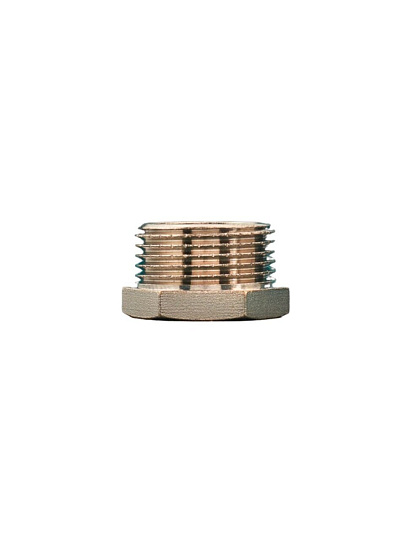 Футорка 1"х3/4", DN 25х20, ш-г, никель, внутренняя/наружная, РМС