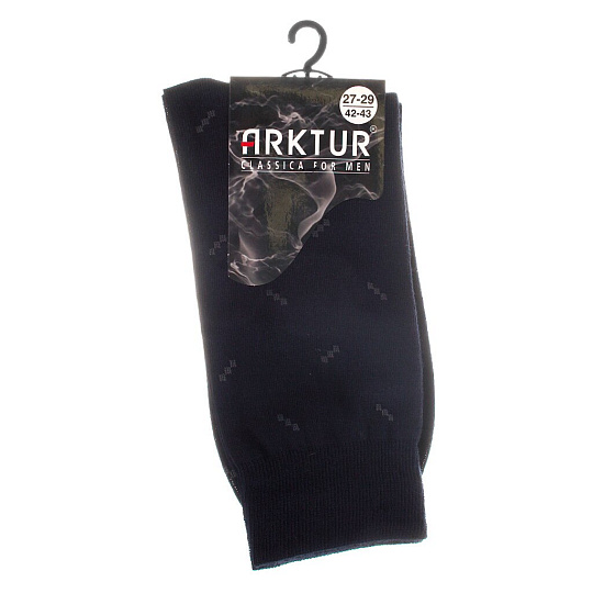 Носки для мужчин, Arktur, темно-синие, р. 42-43, Л207