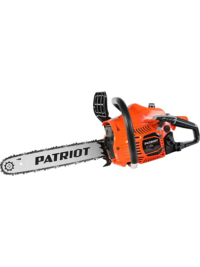 Пила цепная бензиновая, Patriot, 2 л.с., 1500 Вт, длина шины 40 см, шаг цепи 3/8 дюйм, 57 звеньев, PT 3816, 220105515
