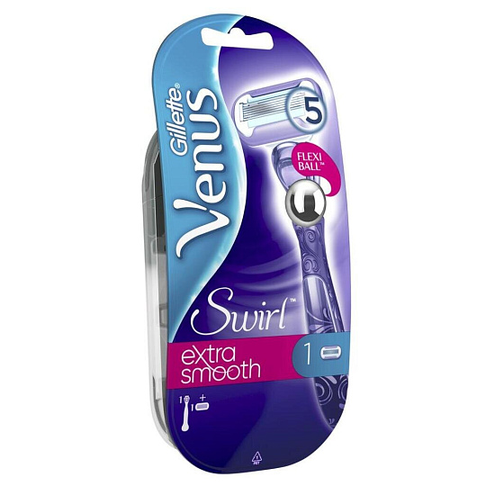 Станок для бритья Gillette, Venus Swirl, для женщин, 1 сменная кассета, VNS-81534267