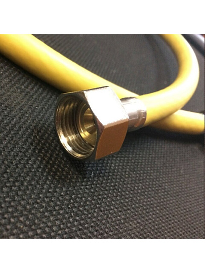 Подводка для газа 1/2''х1.5 м, г-г, ПВХ, ELKA