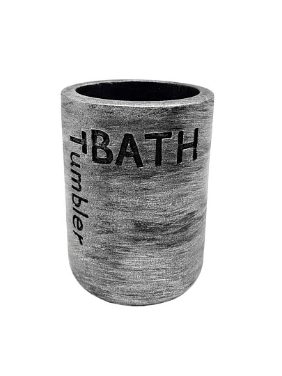 Стакан 12.5х8.5х8.5 см, черный, Delphinium, Галактика, 106323