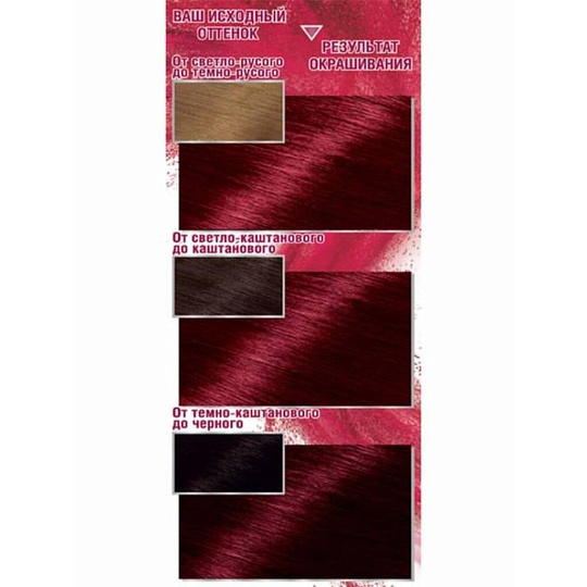 Краска для волос, Garnier, Color Sensation, 5.62, царский гранат, 110 мл