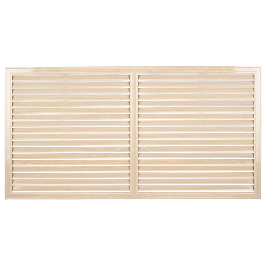 Экран для радиатора, ПВХ, 1500х600 мм, дуб, Viento
