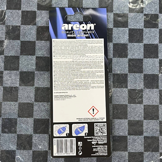 Ароматизатор в машину подвесной, сухой, Areon, Mon Areon Ваниль Миа, 704-043-330
