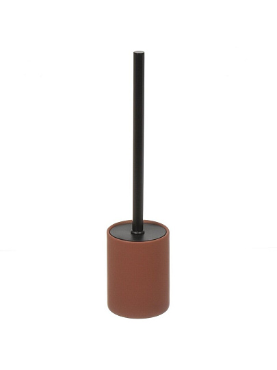 Ерш для туалета напольный, 9.4x12/37 см, керамика, терракот, BCE0758BA-TOH