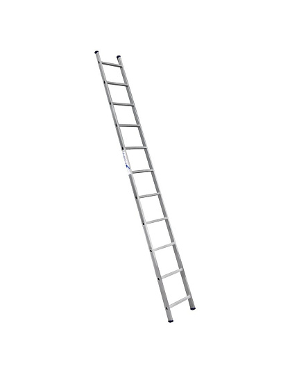 Лестница приставная, 1 секция, 11 ступеней, алюминий, 3.07 м, 150 кг, Alumet, 5111
