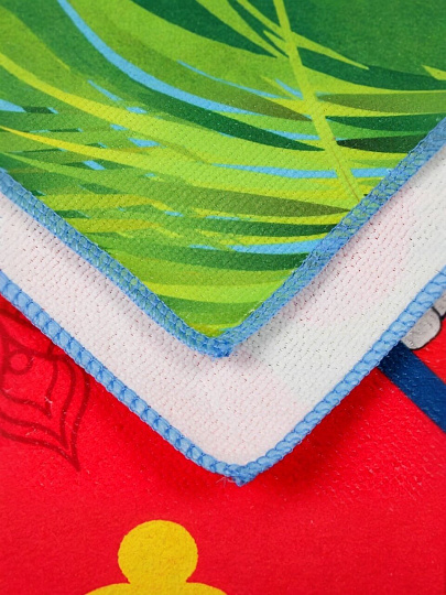 Полотенце пляжное 70х140 см, полиэстер, Сап, Китай, A160111