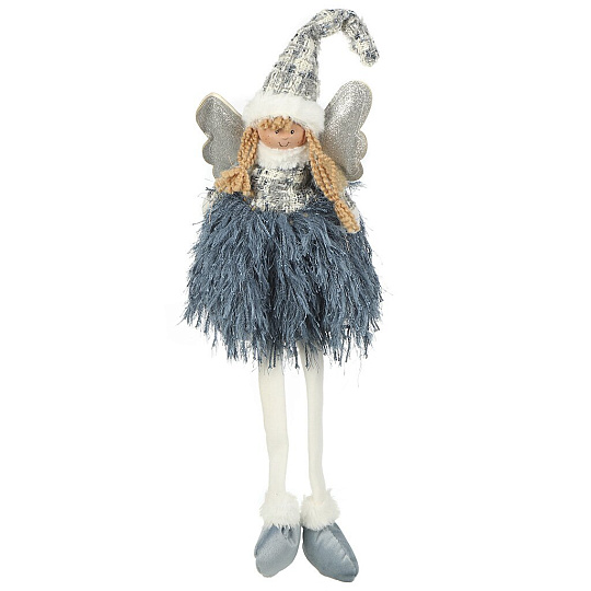 Фигурка декоративная Феечка, 20х16х32 см, белая, F010019